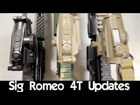 Sig Romeo 4T Updates