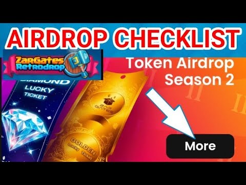 zargates retrodrop Airdrop checklist