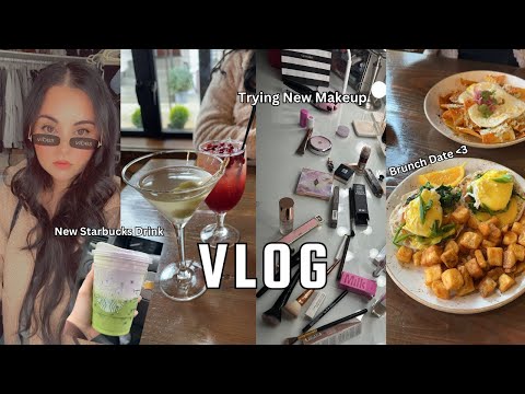 VLOG: Shopping, GRWM Using New Makeup, Small Purse Essentials👛 & More!