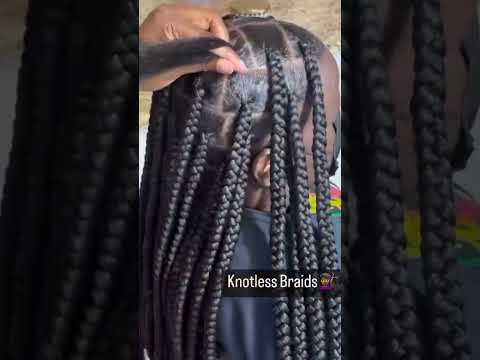 Knotless braids #foryou #hairstyles #subscribe #hair #haircare