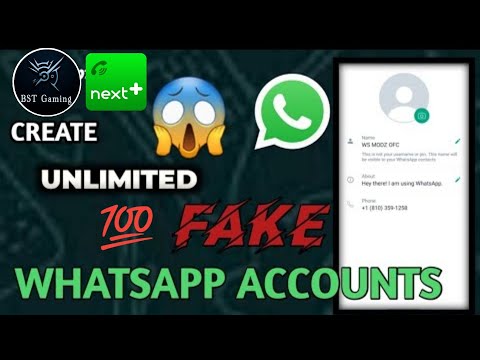 Unlimited Fake Whatsaap Accounts 🤩 || latest update 2023 || Next Plus Live Proof 💯 Working