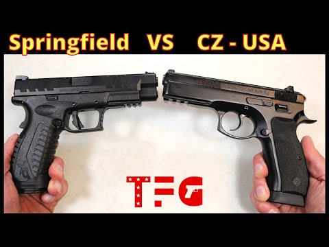 Springfield Armory VS CZ - USA (Handgun Showdown) - TheFirearmGuy