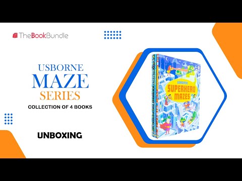 Usborne Maze Series 4 Books Collection Set by Sam Smith & Kirsteen Robson