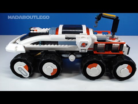 LEGO City Space Command Rover and Crane Loader 60432.