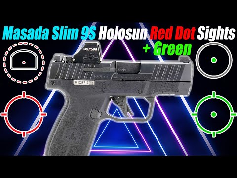 4 Best IWI Masada Slim 9S  Red Dot Sights - Holosun Edition