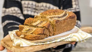 FLUFFY VEGAN BANANA BREAD | Easy Recipe