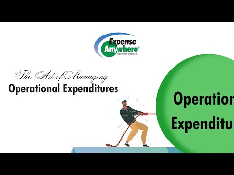 The Art of Managing Operational Expenditures