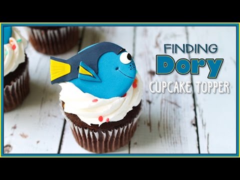 Finding Dory Cupcake Toppers | Renee Conner