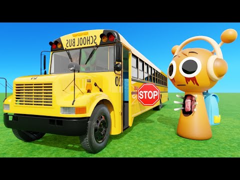 Sprunki Incredibox school bus!