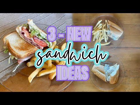 3 NEW SANDWICHES | Family Dinner Recipes | What's for Dinner | MEL COOP