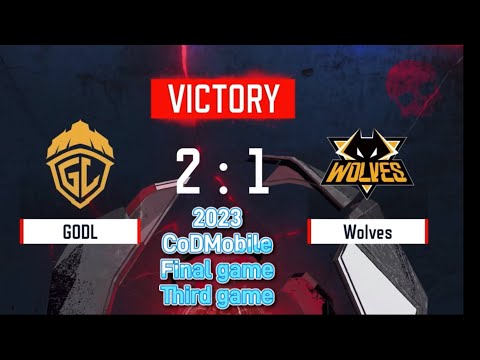 【CoDMobile】2023 Final game Wolves VS GODL     third game