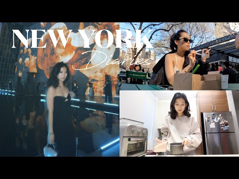 Living in NYC | productive days, spring in NYC, going to an exciting event, & packing for Asia