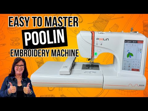 Master Perfect Embroidery with the Poolin EOC05 Machine!