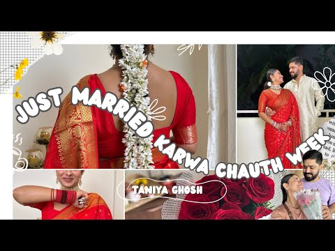 Newlyweds life in Bangalore ✨🤌🏼￼❤️ | just married diaries 🥬🪴 | first karwa chauth #trending