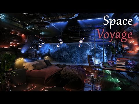 Space Voyage | Space Noise Ambience | Relaxing Sounds of Space Flight | 10 HOURS