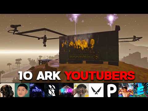 10 ARK YOUTUBERS IN A BATTLE ROYALE