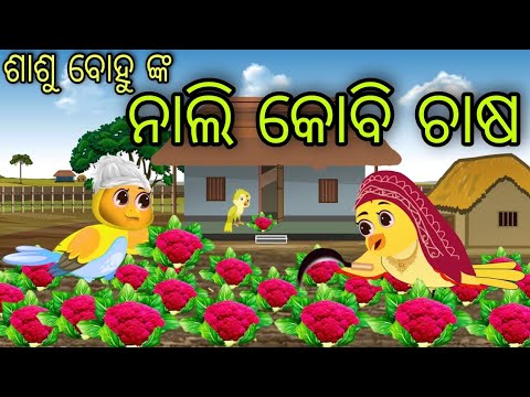 ନାଲି କୋବି ଚାଷ | Nali Kobi Chasa | Tiki Chadhei Gapa | Odia Chadhei Gapa | New Story