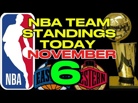 NBA GAME STANDING TODAY NOVEMBER 6,2024 | NBA SEASON 2024-2025