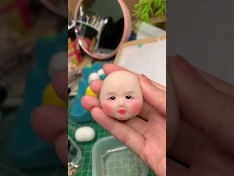 Giống khum #diy #handmade #clayart #chibi #cute #custom #kawaii #polymerclay #doll #bjd