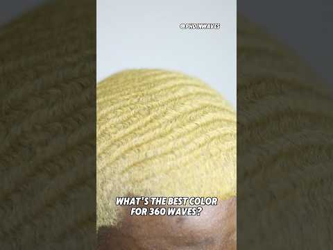 Blonde 360 Waves