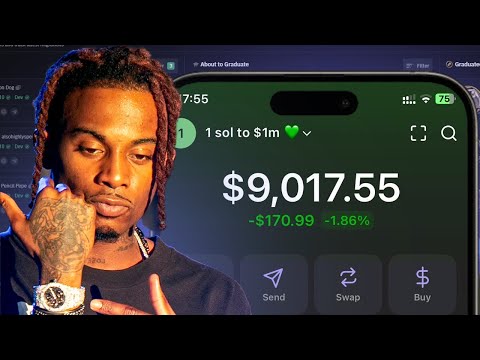 1 SOL TO $1,000,000 EP.8 (Memecoin Trading Challenge)