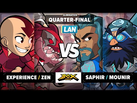 Experience & Zen vs Saphir & Mounir - Elimination Quarter-Final - Brawlhalla World Championship 2024