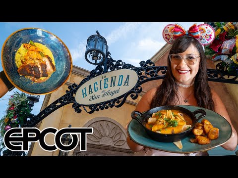 La Hacienda de San Angel NEW MENU 🪅 Disney World EPCOT food review 2024