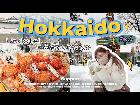 Hokkaido Ep.1 เที่ยวฮอกไกโด 2022 ตะลุยหิมะครั้งแรก! โคตรหนาวววว