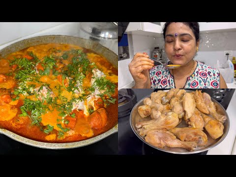 CHICKEN AND MUSHROOM MASALA RECIPE |MADDY & MUMMY