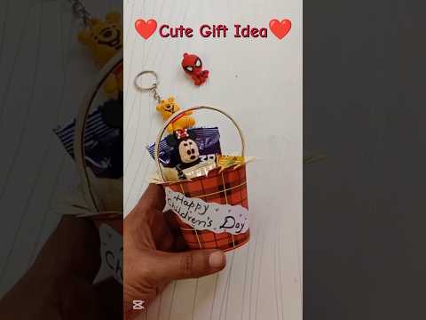 DIY Cute Gift Idea/Last Minute Gift Idea/Gift idea for Children's Day #shorts #gift