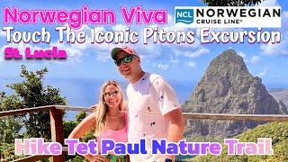 Castries, St Lucia Cruise Port: NCL's Touch The Iconic Pitons Excursion & Hike Tet Paul Nature Trail