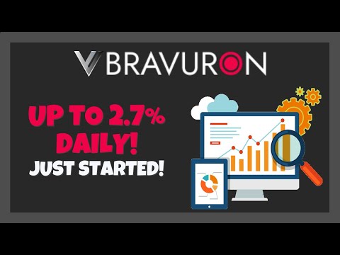 Earn Up To 2.7% Daily 🚨 Bravuron Review 📈 Just Started ⏰