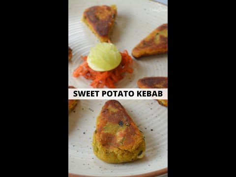 Sweet Potato Kebab #shorts #shortsvideo #shortvideos #short