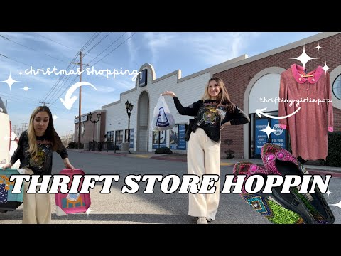 THRIFT WITH ME • 4 THRIFTS IN ONE DAY • THRIFTMAS DAY 15 #thriftedfashion #thrift #depopseller #vlog