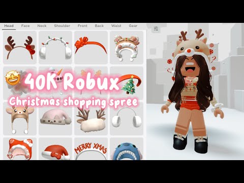 ✨ 40K Christmas Roblox Shopping Spree! 😱🎅🎄