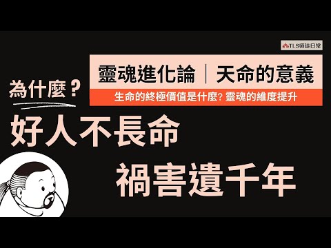 生命價值怎麼計算？好人都早死、禍害遺千年!｜ 靈魂進化論＆天命的意義＆生命的終極價值 (含字幕)