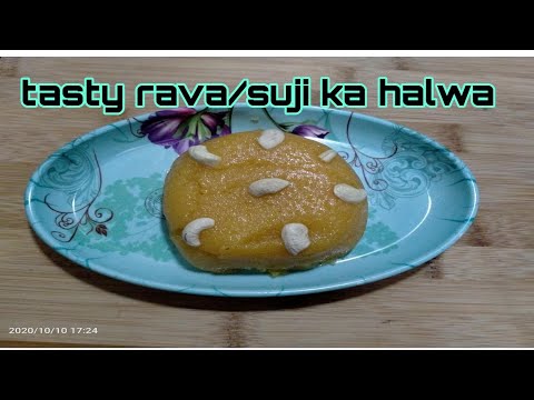 RAVA/SUJI KA HALWA || INDIAN FOOD HERITAGE