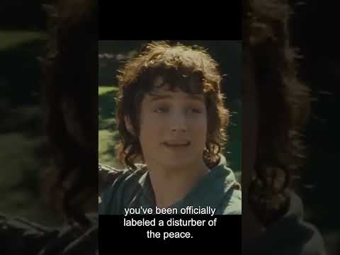 Disturber of the peace #lordoftheringsmemes