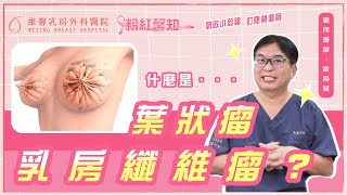 粉紅馨知037.乳房怎麼越來越大顆?? 是乳癌嗎!!? 乳房葉狀瘤大解析~