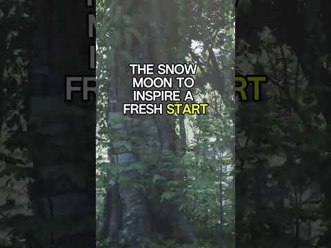 Snow Moon February 2024💞🔥#shorts #snowmoon  #fullmoon #february2024