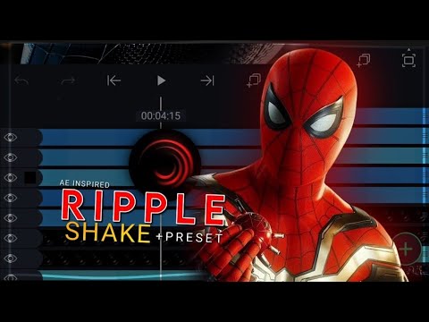 Ae like ripple shake effect on alight motion [ + Preset ] #alightmotiontutorial