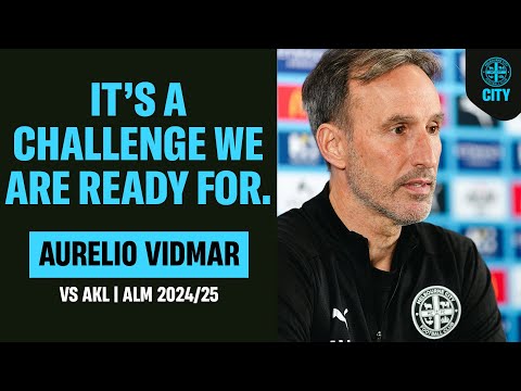 🎤 MANAGER'S PREVIEW | Aurelio Vidmar | City v Auckland | 13/12/24