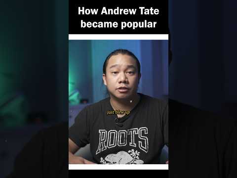 How Andrew Tate became popular #andrewtate #contentdistribution