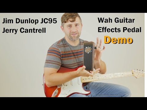 Jim Dunlop JC95 Jerry Cantrell Wah Guitar Effects Pedal Demo