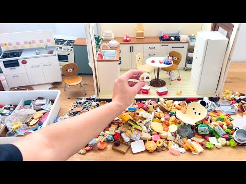 Miniature kitchen set installation ✨ASMR ✨Re-ment collection✨