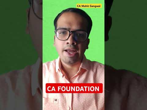 Free Resource - CA foundation Exams #caexams #castudies #castudyguide