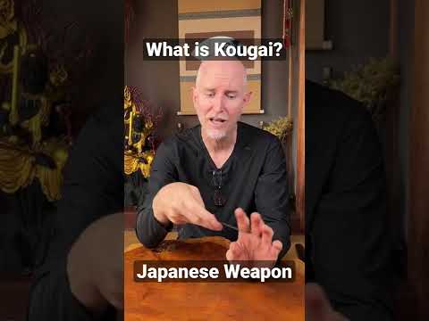 English  about Kougai Japanese sword accessory 笄について英語で解説してみた。