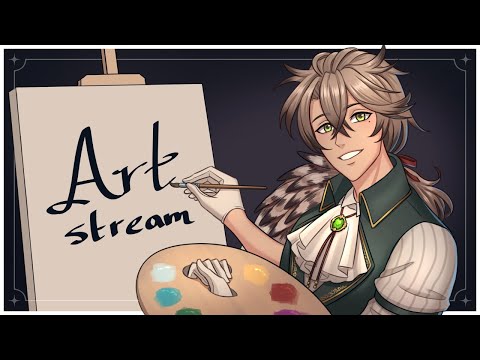 【Art & Chatting】Let's finish some art【Vilhelm Vanderbos | Equinnox | globie】