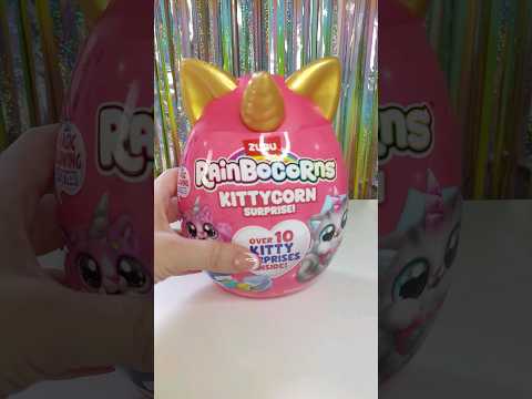 KITTY Rainbocorn Surprise! Satisfying Video ASMR🥰💗🤩 #shorts #asmr #unboxing #surprise  #unboxingtoys