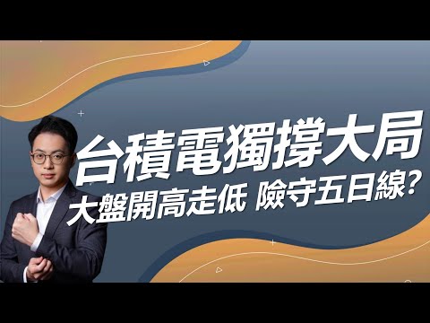 台積電獨撐大局  大盤開高走低 險守五日線？｜豐學PRIME盤後精選整理 2024.12.16